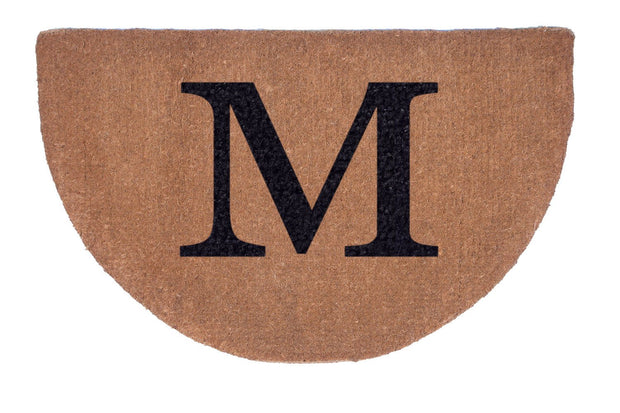 Half Round Plain Personalized Doormats